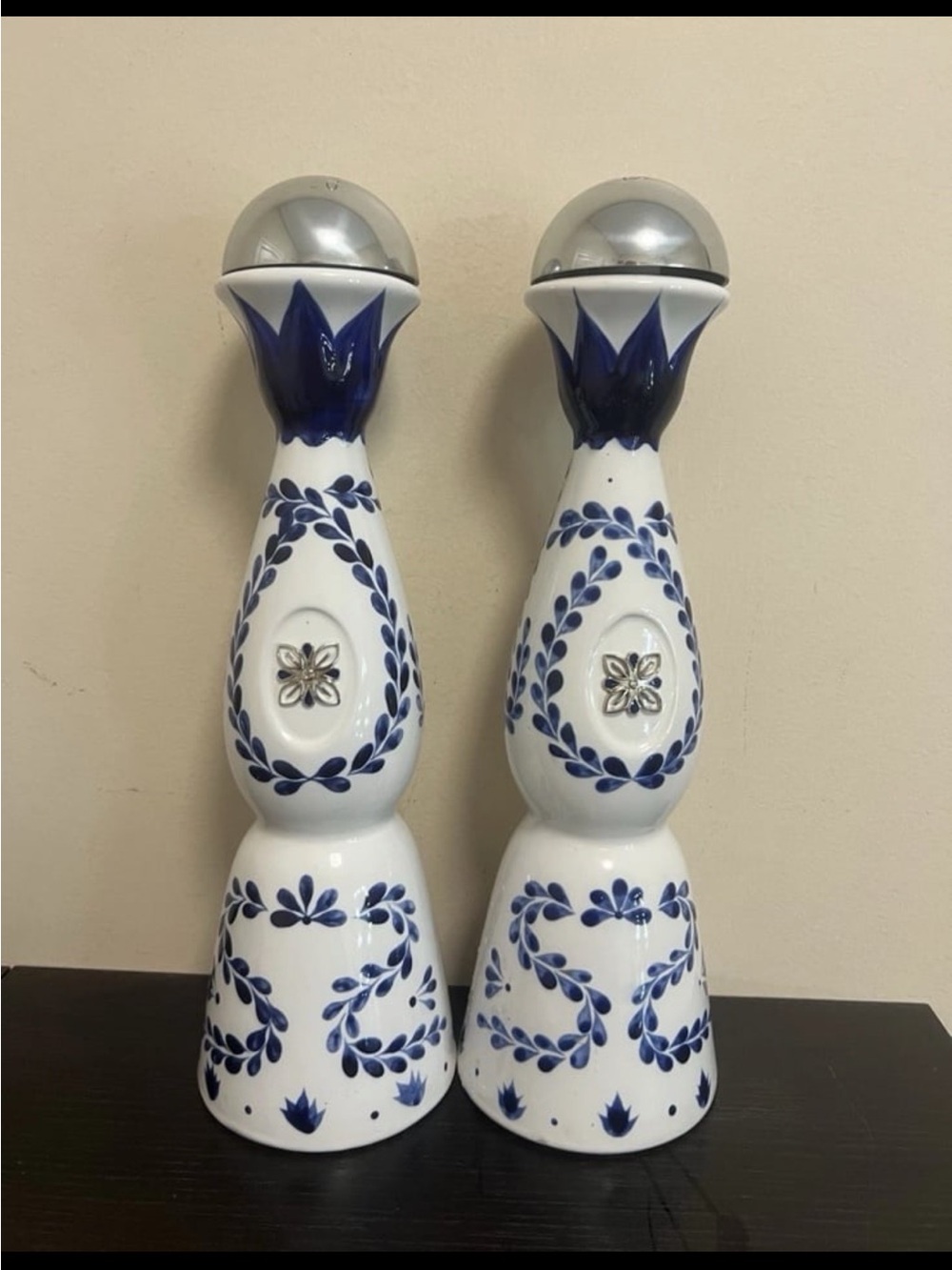 Clase Azul Ceramic Bottles Empty x2